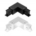 Mimarled Trifaze Ray L Dönüş Birleştirme Aparatı Beyaz, Siyah Mimarled Trifaze Ray L Dönüş Birleştirme Aparatı Beyaz, Siyah