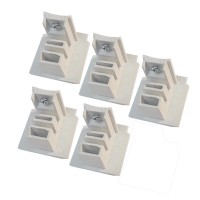 Mimarled Trifaze Ray Sonlama Kapağı Beyaz, Siyah 5 Adet