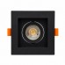 ABS Kare Sıva Altı 7W GU10 LED Spot Armatür Siyah Kasa 3 Adet ABS Kare Sıva Altı 7W GU10 LED Spot Armatür Siyah Kasa 3 Adet