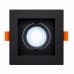 ABS Kare Sıva Altı 7W GU10 LED Spot Armatür Siyah Kasa 3 Adet ABS Kare Sıva Altı 7W GU10 LED Spot Armatür Siyah Kasa 3 Adet