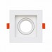 ABS Kare Sıva Altı GU10 LED Spot Armatür Kasası Beyaz 5 Adet ABS Kare Sıva Altı GU10 LED Spot Armatür Kasası Beyaz 5 Adet